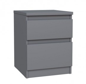 2.03.03.050.4 КАСТОР тумба 2 ящика RU серая в Когалыме - kogalym.ok-mebel.com | фото