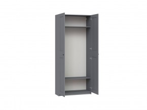 2.06.01.060.4 МАКС шкаф 2 двери 100х38х233 серый RU в Когалыме - kogalym.ok-mebel.com | фото 2