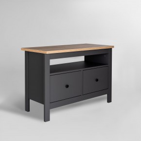 2.08.03.080.15 САГА тумба 2 ящика серая/ясень RU в Когалыме - kogalym.ok-mebel.com | фото