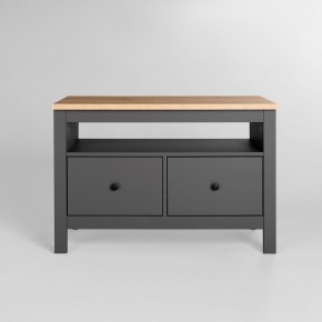 2.08.03.080.15 САГА тумба 2 ящика серая/ясень RU в Когалыме - kogalym.ok-mebel.com | фото 2