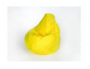 Кресло-мешок Груша малое желтое в Когалыме - kogalym.ok-mebel.com | фото 1