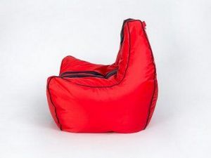 Бескаркасное кресло Авто красно-черное в Когалыме - kogalym.ok-mebel.com | фото 3