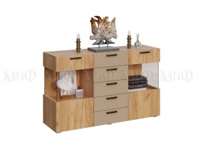 АЛТЕЯ Комод (Дуб крафт) в Когалыме - kogalym.ok-mebel.com | фото