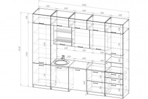 АНТИКА Кухонный гарнитур Экстра 5 (3000 мм) в Когалыме - kogalym.ok-mebel.com | фото 2