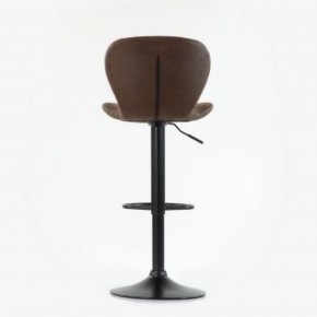 Барный стул Barneo N-86 Time / Black / VPU Brown Vintage коричневый винтаж PK970-18 в Когалыме - kogalym.ok-mebel.com | фото 2