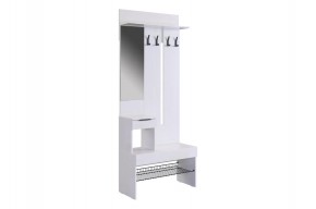 БАСКО Прихожая К5 (белое дерево) в Когалыме - kogalym.ok-mebel.com | фото 2