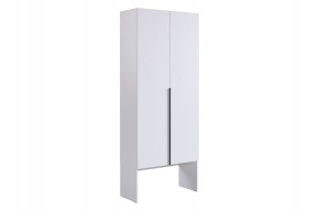 БАСКО Шкаф двухдверный L800 (белое дерево) в Когалыме - kogalym.ok-mebel.com | фото