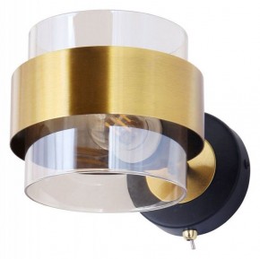 Бра Arte Lamp Carlo A8205AP-1BK в Когалыме - kogalym.ok-mebel.com | фото
