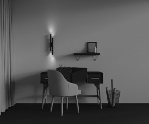Бра Maytoni Calipso C082WL-24W2.7K-B в Когалыме - kogalym.ok-mebel.com | фото 4