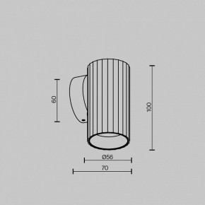 Бра Maytoni Calipso C106WL-01-GU10-B в Когалыме - kogalym.ok-mebel.com | фото 6