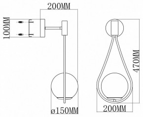 Бра Moderli Barocco V11574-1W в Когалыме - kogalym.ok-mebel.com | фото 8