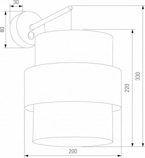 Бра TK Lighting Calisto 5400 Calisto в Когалыме - kogalym.ok-mebel.com | фото 3