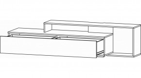ДАЛЛАС Гостиная (модульная) цемент темный в Когалыме - kogalym.ok-mebel.com | фото 6