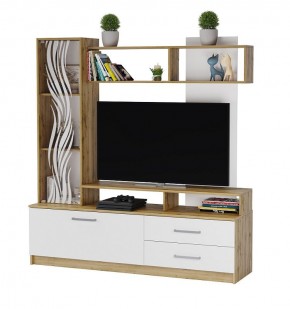 ДАРЬЯ Гостиная (Крафт серый/Крафт белый) в Когалыме - kogalym.ok-mebel.com | фото 4
