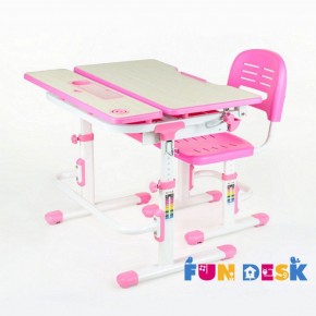Парта-трансформер + стул Lavoro Pink в Когалыме - kogalym.ok-mebel.com | фото 3