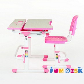 Парта-трансформер + стул Lavoro Pink в Когалыме - kogalym.ok-mebel.com | фото 5