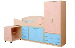 Набор мебели для детской Юниор -12.2 (700*1860) МДФ матовый в Когалыме - kogalym.ok-mebel.com | фото 1