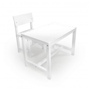 Детский растущий комплект стол и стул Я САМ "Лофт" (Белый, Белый) в Когалыме - kogalym.ok-mebel.com | фото