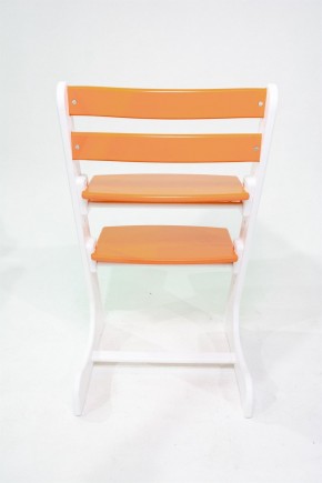 Детский растущий стул Конёк Горбунёк Комфорт ( Бело-оранжевый) в Когалыме - kogalym.ok-mebel.com | фото 5