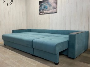 Диван Комфорт-6 модульный 3+1К (НПБ+МДФ) велюр Monaco 15 в Когалыме - kogalym.ok-mebel.com | фото 4