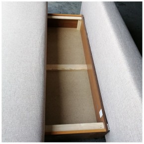 Диван-кровать Комфорт без подлокотников BALTIC AZURE (2 подушки) в Когалыме - kogalym.ok-mebel.com | фото 6