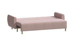 Диван-кровать Тулисия светло-розовый, ткань рогожка в Когалыме - kogalym.ok-mebel.com | фото 2