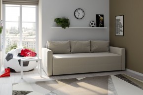 Диван-кровать Вало светло-серый, ткань рогожка в Когалыме - kogalym.ok-mebel.com | фото 2