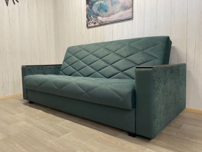 Диван Престиж-15 (НПБ+МДФ) велюр Sensey bottle green в Когалыме - kogalym.ok-mebel.com | фото 3