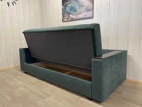 Диван Престиж-15 (НПБ+МДФ) велюр Sensey bottle green в Когалыме - kogalym.ok-mebel.com | фото 5