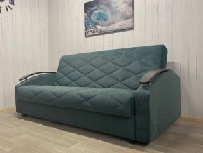 Диван Престиж-16 (НПБ+МДФ) велюр Sensey bottle green в Когалыме - kogalym.ok-mebel.com | фото 4