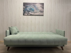 Диван Престиж-3 (НПБ) велюр Sensey mist green в Когалыме - kogalym.ok-mebel.com | фото 3