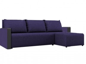 Диван угловой Алиса 3 Savana Violet-Teos Black в Когалыме - kogalym.ok-mebel.com | фото