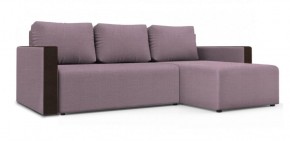 Диван угловой Алиса 3 Vital BLOOM - Teos Dark Brown в Когалыме - kogalym.ok-mebel.com | фото