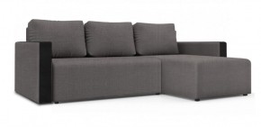 Диван угловой Алиса 3 Vital DOVE - Teos Black в Когалыме - kogalym.ok-mebel.com | фото