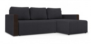Диван угловой Алиса 3 Vital GRAFIT - Teos Dark Brown в Когалыме - kogalym.ok-mebel.com | фото
