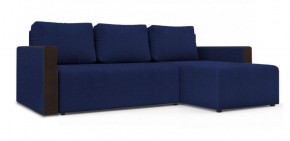 Диван угловой Алиса 3 Vital INDIGO - Teos Dark Brown в Когалыме - kogalym.ok-mebel.com | фото