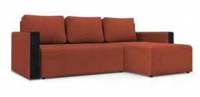 Диван угловой Алиса 3 Vital MANGO - Teos Black в Когалыме - kogalym.ok-mebel.com | фото