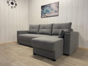 Диван угловой Комфорт-3 (НПБ+МДФ) велюр Galaxy Lite 26 в Когалыме - kogalym.ok-mebel.com | фото 2