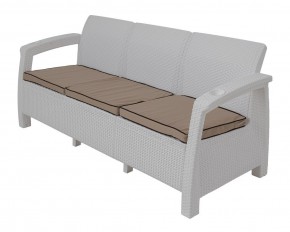 Диван Yalta Premium Sofa 3 Set (Ялта) белый (+подушки под спину) в Когалыме - kogalym.ok-mebel.com | фото 1