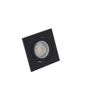 DK2016-BK Встраиваемый светильник, IP 20, 50 Вт, GU10, черный, алюминий в Когалыме - kogalym.ok-mebel.com | фото