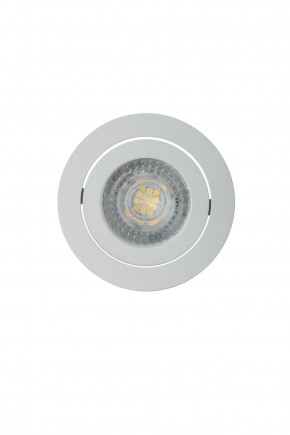 DK2017-WH Встраиваемый светильник, IP 20, 50 Вт, GU10, белый, алюминий в Когалыме - kogalym.ok-mebel.com | фото