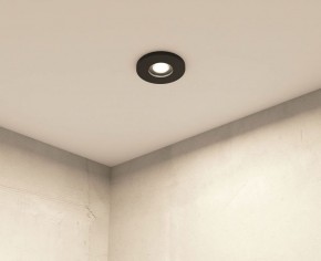DK2036-BK Встраиваемый светильник влагозащ., IP 44, до 15 Вт, GU10, LED, черный, алюминий в Когалыме - kogalym.ok-mebel.com | фото 6