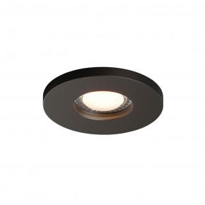 DK2036-BK Встраиваемый светильник влагозащ., IP 44, до 15 Вт, GU10, LED, черный, алюминий в Когалыме - kogalym.ok-mebel.com | фото 3