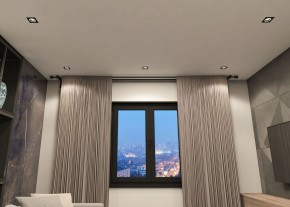 DK2061-BK Встраиваемый светильник IP 20, до 15 Вт, GU10, LED, черный, алюминий в Когалыме - kogalym.ok-mebel.com | фото 3