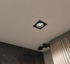 DK2061-BK Встраиваемый светильник IP 20, до 15 Вт, GU10, LED, черный, алюминий в Когалыме - kogalym.ok-mebel.com | фото 4