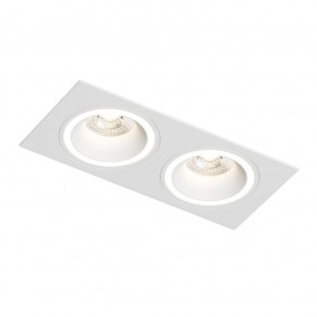 DK2062-WH Встраиваемый светильник, IP 20, до 15 Вт, GU10, LED, белый, алюминий в Когалыме - kogalym.ok-mebel.com | фото