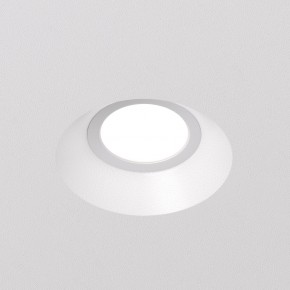 DK2081-WH Встраиваемый точечный светильник для натяжных ПВХ потолков INVIZ, IP 20, до 9 Вт, GU10, LED, белый, ABS-пластик в Когалыме - kogalym.ok-mebel.com | фото