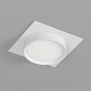 DK2091-WH Встраиваемый светильник FLAT, IP 20, до 15 Вт, GX53, LED, белый, алюминий в Когалыме - kogalym.ok-mebel.com | фото 2