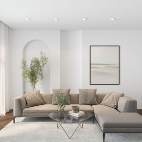 DK2091-WH Встраиваемый светильник FLAT, IP 20, до 15 Вт, GX53, LED, белый, алюминий в Когалыме - kogalym.ok-mebel.com | фото 5
