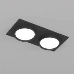 DK2092-BK Встраиваемый светильник FLAT, IP 20, до 15 Вт, GX53, LED, черный, алюминий в Когалыме - kogalym.ok-mebel.com | фото 4
